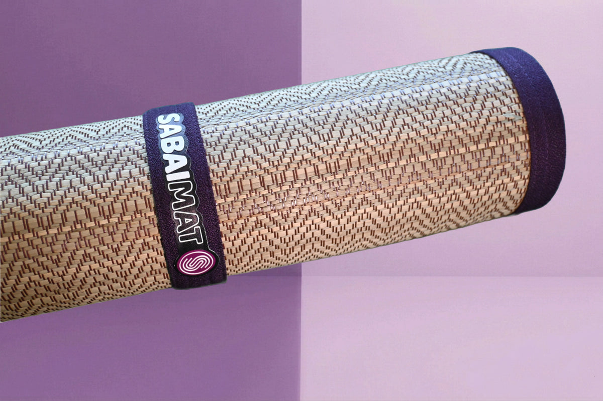 Fantasy DARK PLUM  woven mat
