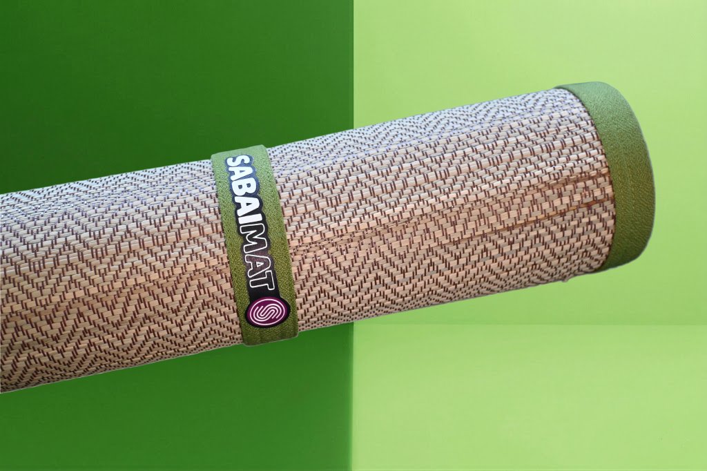 Fantasy GREEN  woven mat