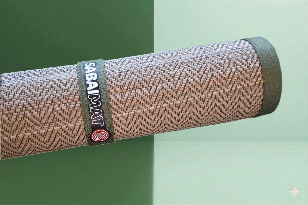 Fantasy OLIVE  woven mat