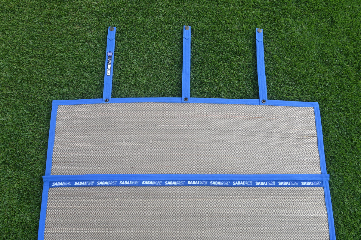 Fantasy ROYAL BLUE  woven mat