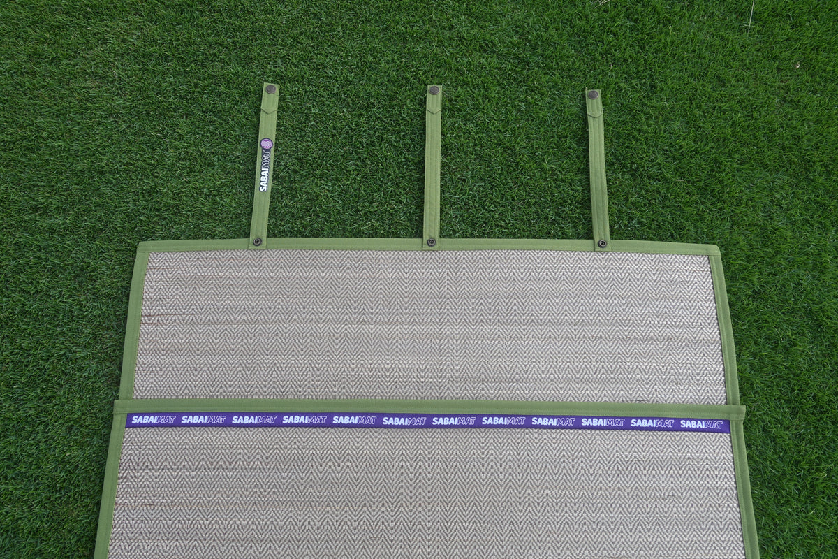 Fantasy GREEN  woven mat