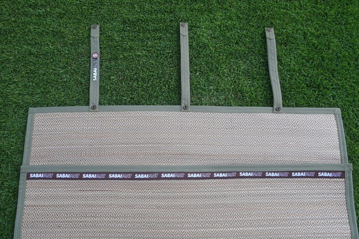 Fantasy OLIVE  woven mat