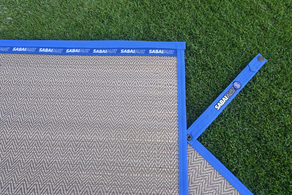 Fantasy ROYAL BLUE  woven mat