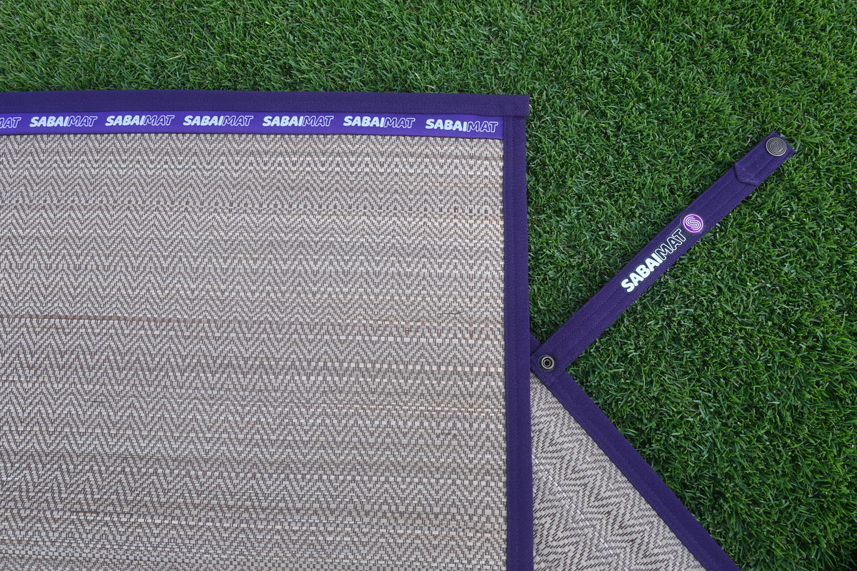 Fantasy DARK PLUM  woven mat