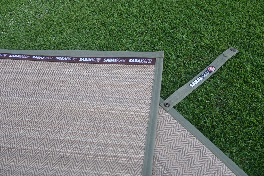Fantasy OLIVE  woven mat