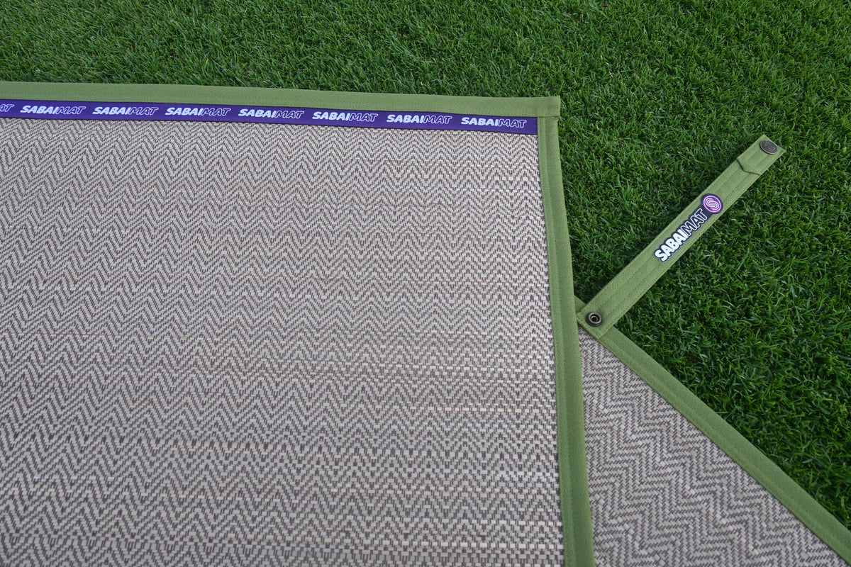 Fantasy GREEN  woven mat