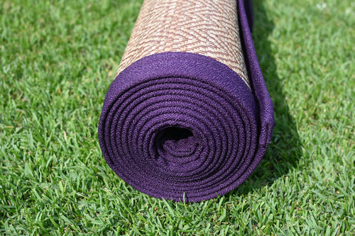 Fantasy DARK PLUM  woven mat