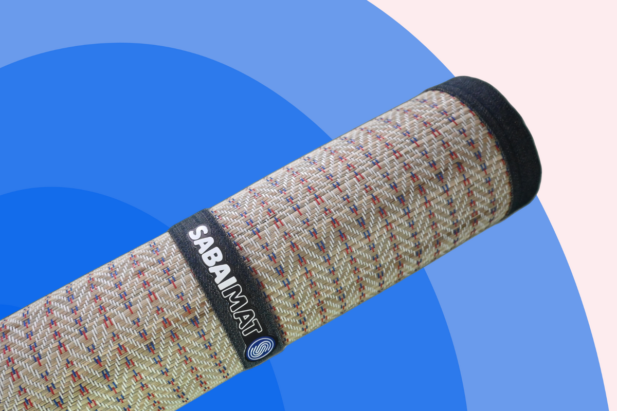 Classic BLUE  woven mat