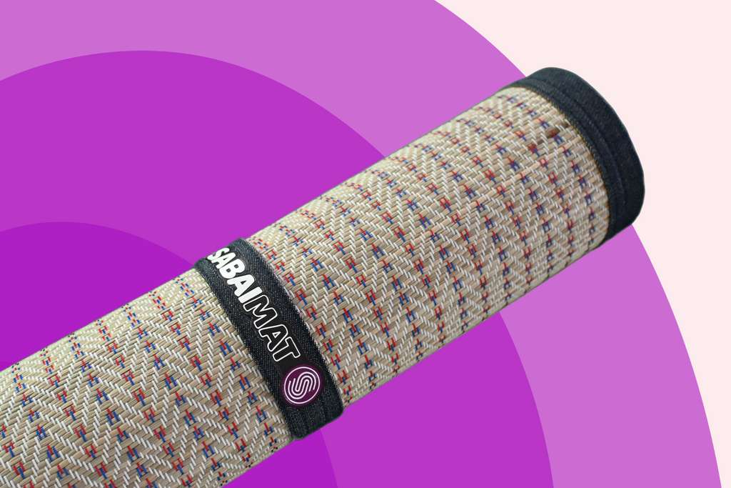 Classic PURPLE  woven mat