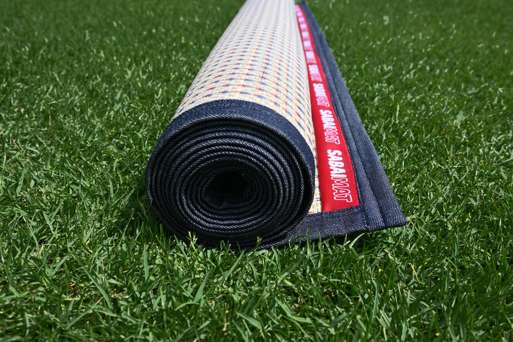 Classic RED  woven mat